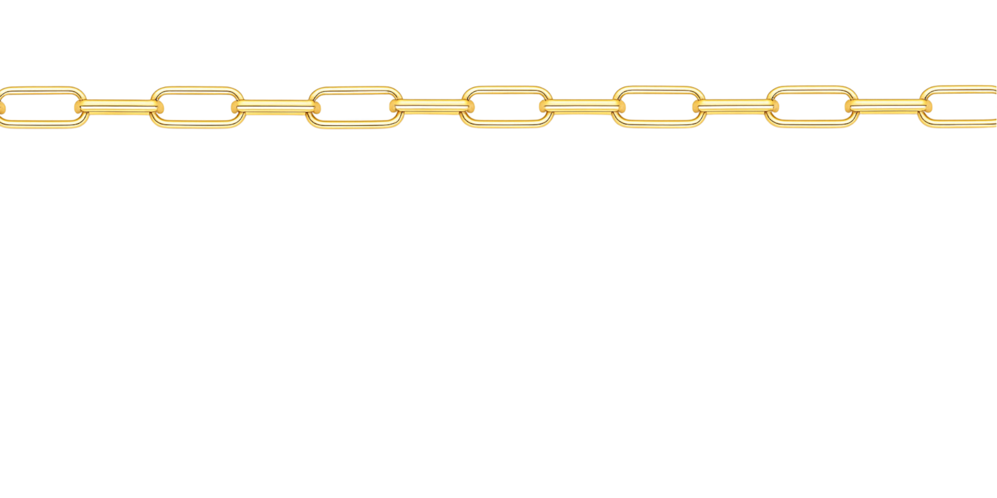 Arany paperclip karkötő 18K PVD bevonattal, 316L acél, hipoallergén
