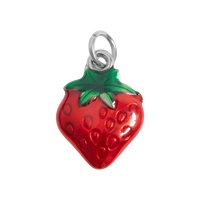 Eper charm - Silver / 15 x 11 mm